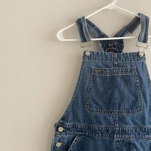 Gap Denim Overall Shorts